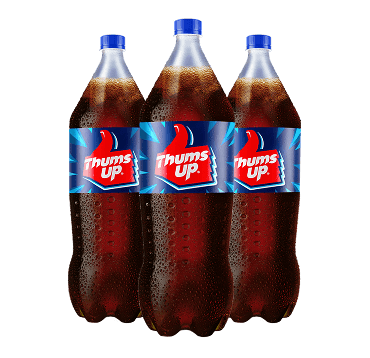 Thums Up bottles
